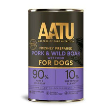 AATU Dog Pork&Wild Boar konz. 400g