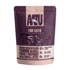 AATU Cat Salmon,Chicken&Prawn kapsa 85g