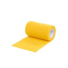 Obinadlo elast. Vet-Flex 10cm x 4,5m žluté Kruuse 1ks