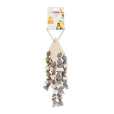 Hračka pro ptáky dřevěná T6 45cm Zolux