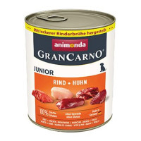 Animonda pes GRANCARNO konz. JUNIOR kuře/hovězí 800g
