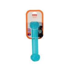 Hračka pes STICK TPR POP kost 25cm tyrkys Zolux
