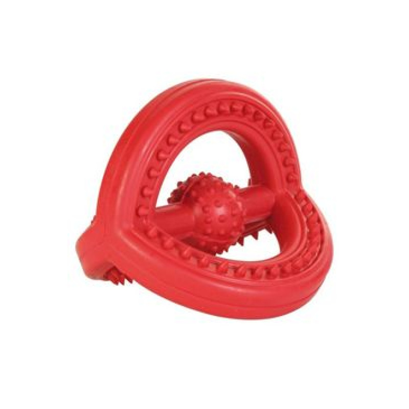 Hračka pes UFO aport na postřeh guma 14cm TR