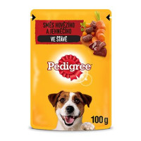 Pedigree kapsa Adult hovězí/jehně ve šťávě 100g