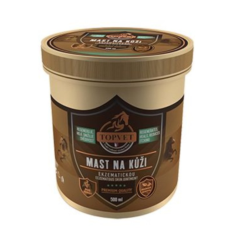 Mast na ekzematickou kůži pro koně 500 ml
