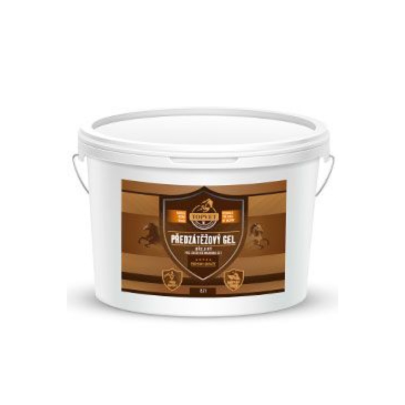 Předzátěžový gel hřejivý pro koně TOPVET 2,7l