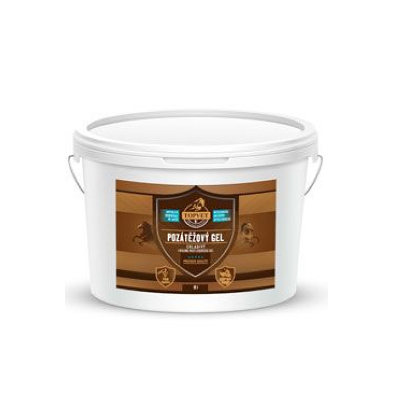 Pozátěžový gel chladivý pro koně TOPVET 15l