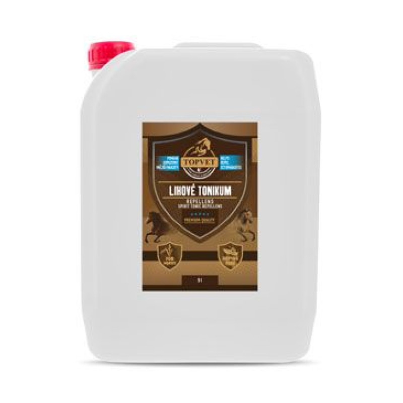 Lihové tonikum Repellens pro koně TOPVET 5l