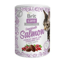 Brit Care Cat Snack Superfruits Salmon  100g