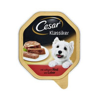 Cesar vanička hovězí paštika s játry 150g