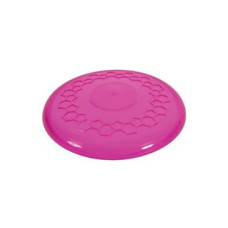 Hračka pes FRISBEE TPR POP 23cm růžová Zolux