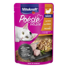 Vitakraft Cat Poésie Délice Sauce kapsa krůtí 85g