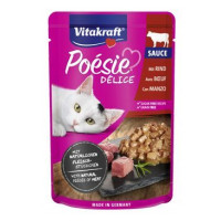 Vitakraft Cat Poésie Délice Sauce kapsa hovězí 85g