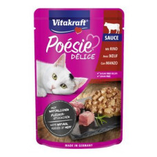 Vitakraft Cat Poésie Délice Sauce kapsa hovězí 85g