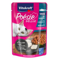 Vitakraft Cat Poésie Délice Sauce kapsa treska 85g