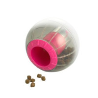 Hračka kočka CATRINE Catmosphere treat ball růžová