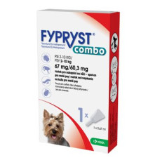 Fypryst combo spot-on 67/60,3mg pes malý 1 pip
