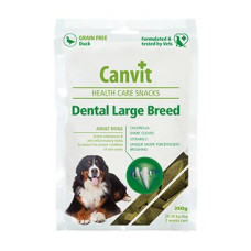 Canvit Snacks Dental Large Breed-Duck 250g