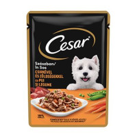 Cesar Tasty kapsa kuřecí ve šťávě 100g