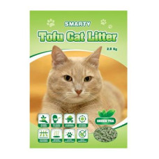 Podestýlka Smarty Tofu Cat Litter-Green Tea 2,8kg/6l