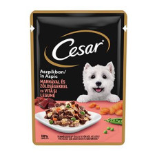 Cesar Tasty kapsa hovězí se zeleninou v želé 100g
