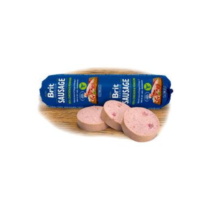 Brit Sausage Chicken&Venison 800g