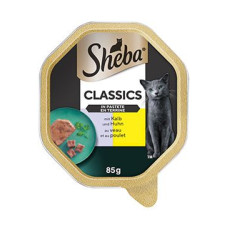 Sheba vanička Classics s telecím a kuřecím 85g