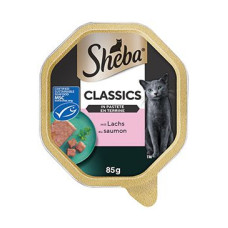 Sheba vanička Classics s lososem 85g