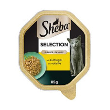 Sheba vanička Selection s drůbežím 85g