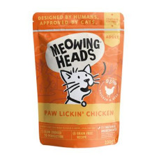 MEOWING HEADS Paw Lickin’ Chicken kapsa 100g