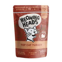 MEOWING HEADS Top Cat Turkey kapsa 100g