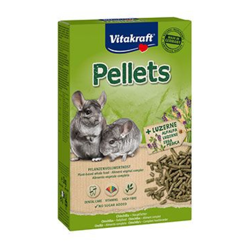 Vitakraft Rodent Chinchilla Pellets 1kg