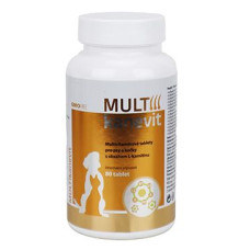 MULTIkanevit tablety pro psy a kočky 80 tbl