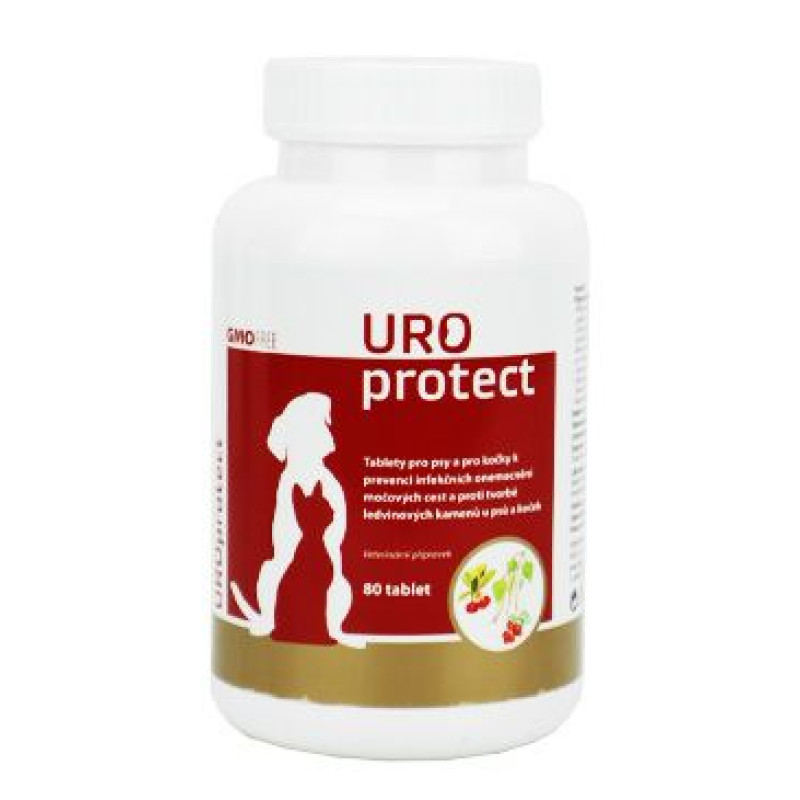 UROprotect tablety pro psy a kočky 80 tbl.
