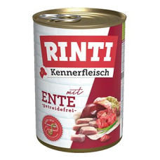 Rinti Dog Kennerfleisch konzerva kachní srdce 400g