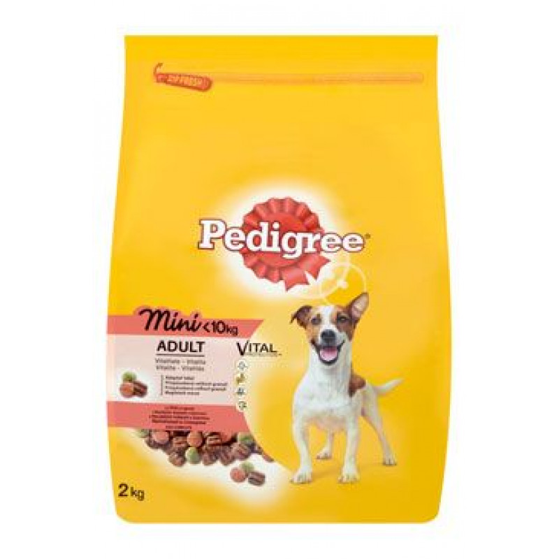 Pedigree Dry Mini s hovězím a zeleninou 2kg