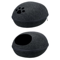 Pelech LIVA kukaň se zipem 40x24x47cm tm.šedá TR