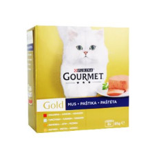 Gourmet Gold konz. kočka paštiky pack 8x85g