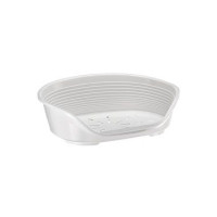 Pelech plast SIESTA DLX 6 bílý 70,5x52x23,5cm FP