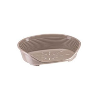 Pelech plast SIESTA DLX 8 hnědý 82x59,5x25cm FP