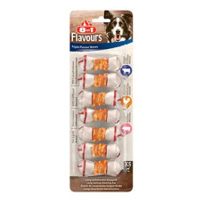 Pochoutka 8in1 Flavours Triple Flavour Bones XS/7ks