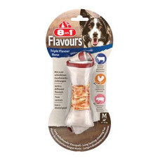 Pochoutka 8in1 Flavours Triple Flavour Bone M/1ks