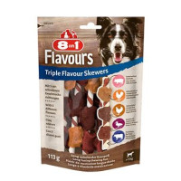 Pochoutka 8in1 Flavours Triple Flav.Skewers 113g/6ks