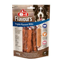 Pochoutka 8in1 Flavours Triple Flavour Ribs 113g/6ks