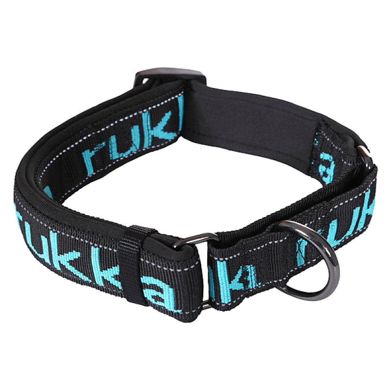 RUKKA Rukka Solid Web obojek polostahovací černý/tyrkys   S (30-40cm/2,5cm)