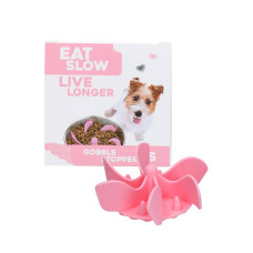 Eat Slow Live Longer zpomalovací Spirála do misky růžová   S