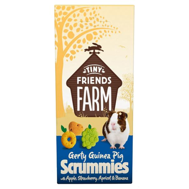 Supreme Tiny FARM Snack Guinea Pig Scrummies - morče 120 g