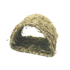 Hračka hlod. přírodní tráva pletený tunel NatureFirst 22x20cm