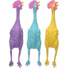 Hračka latex Freckles slepice 48,5cm mix barev Flamingo