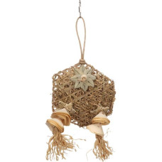 Hračka pták přírodní Luz Flamingo 13x5,5x32cm